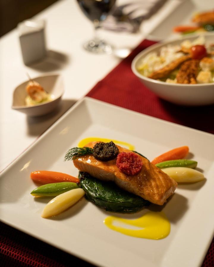 מלון עיין סוחנה Grand Ocean El Sokhna מראה חיצוני תמונה Salmon with caviar